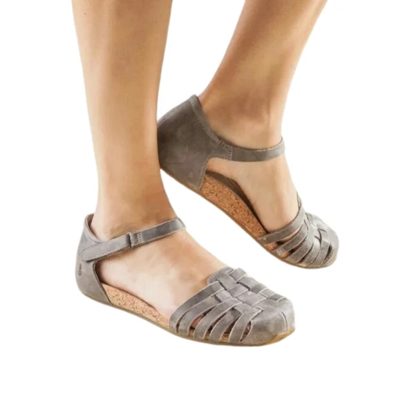 Ahnu Malini Sandals Mesa Taupe Gray - Picture 2 of 9